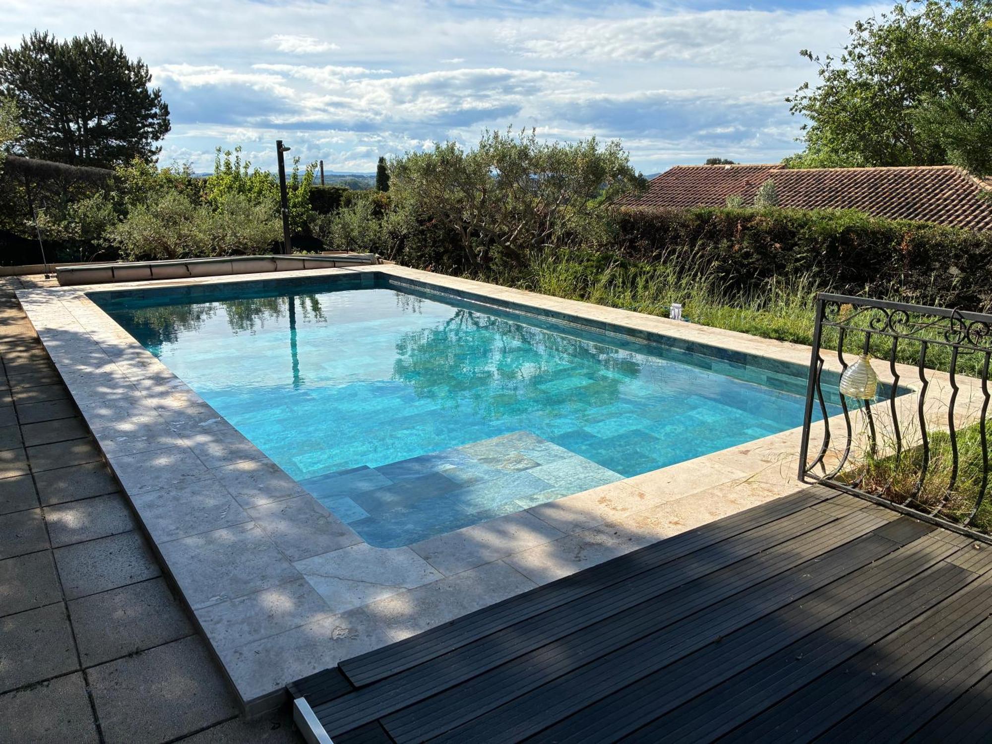 Gite 2 Chambres Avec Piscine Sernhac Esterno foto